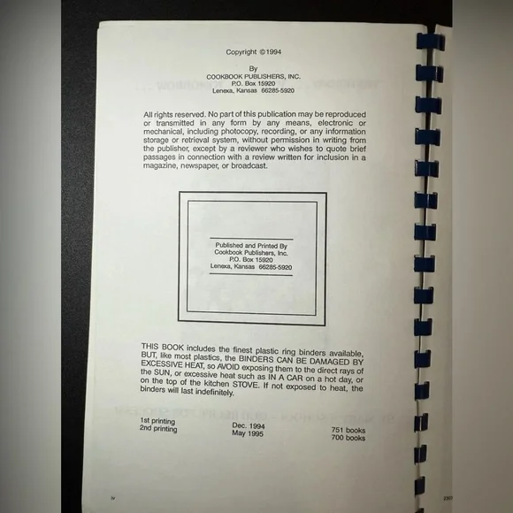 Vtg ST. Mary's School Parish Community Classy Cookin COOKBOOK 1995 Rochester NY - Picture 4 of 6